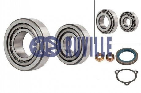 Комплект подшипников ступицы правый Iveco -98 RUVILLE 4058 (фото 1)