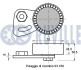 BMW Натяжной ролик E36/E38/E39 318-725 TD/TDS (M41/M51) RUVILLE 540813 (фото 2)