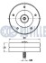 Ролик генератора Audi A4/A5/A6/Q5/VW Amarok/Multivan V/T5 1.8-2.0 07- (паразитний) (90x25) RUVILLE 542021 (фото 2)