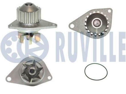 Водяна помпа PSA Citroen C2/C3/Berlingo 1,1-1,4 07.96- Peugeot 106/206/1007/Partner RUVILLE 561234