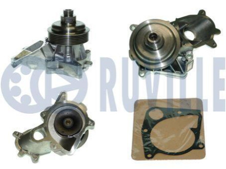 Помпа води BMW 3 (E46/E90)/5 (E60)/X5 (E53) 2.0/3.0d 03-10 (M47/M57) RUVILLE 561294