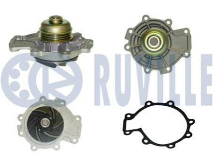 Помпа води Ford Mondeo 2.5/3.0 94-07/Jaguar X-Type 2.1-3.0 01-09 RUVILLE 561369