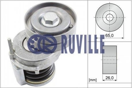 Ролик ремня навесного оборудования RUVILLE 56353 (фото 1)