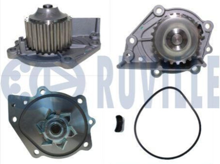 Помпа води Land Rover 1.8 98-06/Rover 100/200/400 1.4/1.6 90-00 RUVILLE 56683P