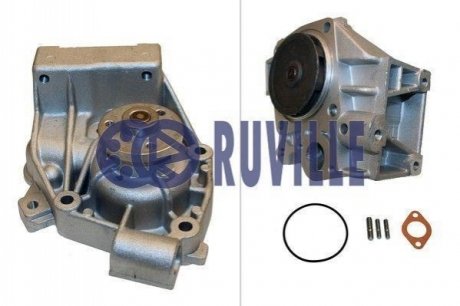 Насос водяной Fiat Ducato 2.5D 10/86- (8144.61/8144.67) RUVILLE 65839