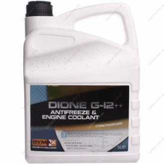 Антифриз Dione G12++ концентрат, 5 л. - rymax (HFG096108001E / HFG096108001CZ / HFG096108001) Rymax 255795 (фото 1)