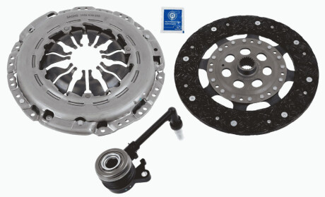 Комплект зчеплення NISSANRENAULT Juke/Qashqai/Captur/Megane \'\'1.2 TCe \'\'12>> SACHS 3000 990 571