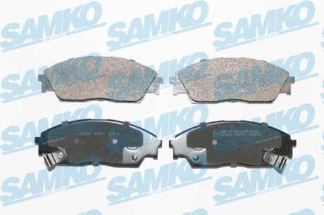 Тормозные колодки перед. дисковые Honda Civic/Civic CRX/Civic Shuttle/Prelude SAMKO 5SP071