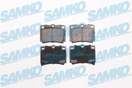 Колодки тормозные SAMKO 5SP1029