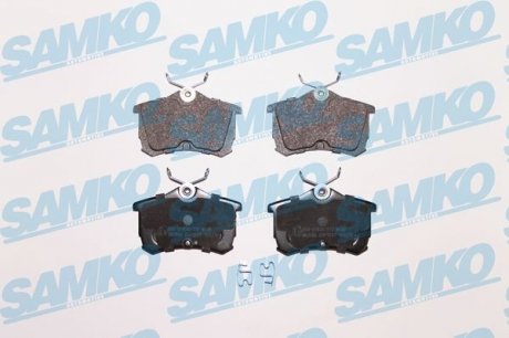 Гальмівні колодки, дискове гальмо (набір) SAMKO 5SP1037
