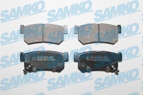 Колодки тормозные SAMKO 5SP1210
