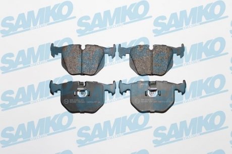 Колодки дискового тормоза SAMKO 5SP1231 (фото 1)