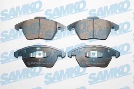 Гальмівні колодки, дискове гальмо (набір) SAMKO 5SP1248
