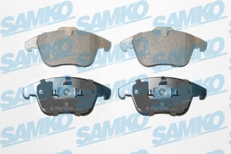 Колодки дискового тормоза SAMKO 5SP1255 (фото 1)