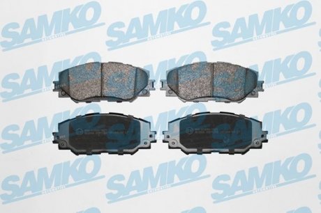 Колодки гальмівні SAMKO 5SP1258 (фото 1)