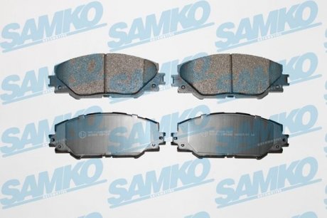 Колодки дискового тормоза SAMKO 5SP1282 (фото 1)