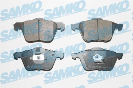 Колодки дискового тормоза SAMKO 5SP1286