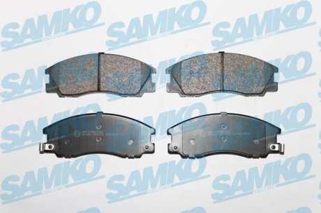 Гальмівні колодки, дискове гальмо (набір) SAMKO 5SP1291