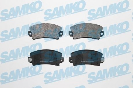 Гальмівні колодки, дискове гальмо (набір) SAMKO 5SP129
