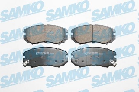 Колодки дискового тормоза SAMKO 5SP1369 (фото 1)