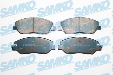Колодки дискового тормоза SAMKO 5SP1382 (фото 1)