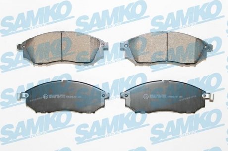 Колодки дискового тормоза SAMKO 5SP1406