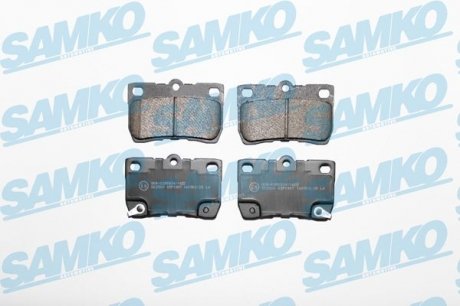 Колодки дискового тормоза SAMKO 5SP1407 (фото 1)
