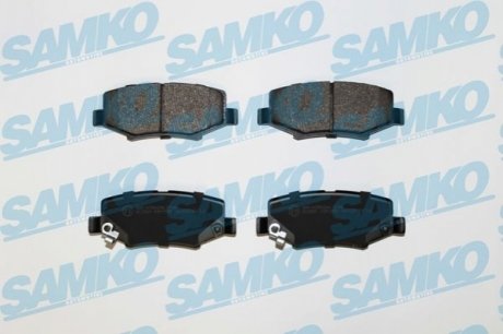 Гальмівні колодки, дискове гальмо (набір) SAMKO 5SP1555