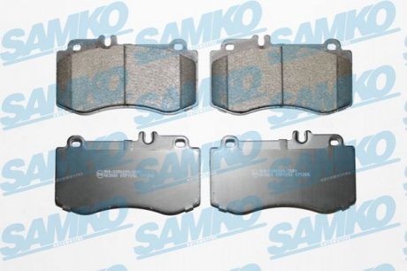 Колодки тормозные дисковые SAMKO 5SP1592