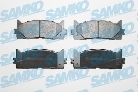 Колодки дискового тормоза SAMKO 5SP1593 (фото 1)