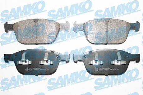 Колодки тормозные дисковые SAMKO 5SP1597