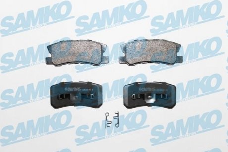 Колодки тормозные дисковые SAMKO 5SP1639 (фото 1)