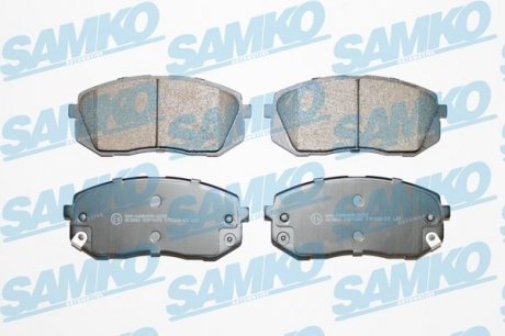 Гальмівні колодки, дискове гальмо (набір) SAMKO 5SP1689