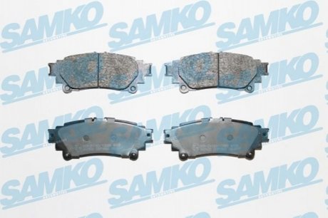 Колодки дискового тормоза SAMKO 5SP1693 (фото 1)