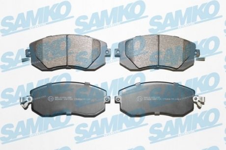 Колодки дискового тормоза SAMKO 5SP1729