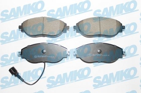 Колодки тормозные дисковые SAMKO 5SP1734
