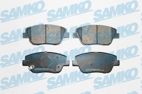 Колодки тормозные дисковые SAMKO 5SP1736 (фото 1)