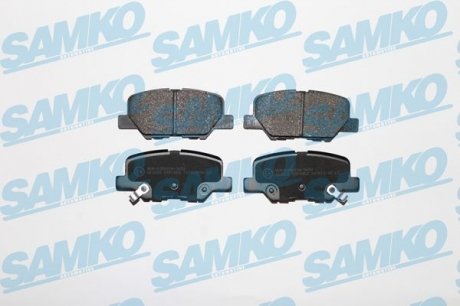 Колодки тормозные дисковые SAMKO 5SP1802 (фото 1)