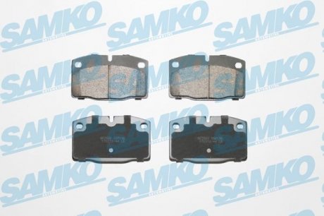 Гальмівні колодки, дискове гальмо (набір) SAMKO 5SP190