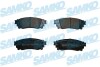 Колодки тормозные (задние) Lexus NX 2.0/2.5 16V 14-/Toyota Alphard 3.5 15- (Akebono) SAMKO 5SP2094 (фото 1)