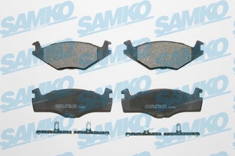 Колодки дискового тормоза SAMKO 5SP225 (фото 1)