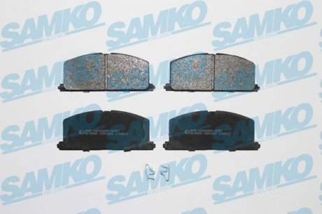 Колодки дискового тормоза SAMKO 5SP268 (фото 1)