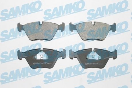 Колодки дискового тормоза SAMKO 5SP296 (фото 1)