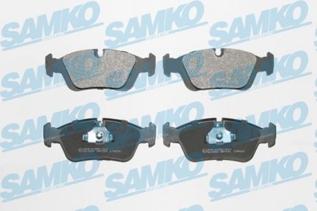 Гальмівні колодки, дискове гальмо (набір) SAMKO 5SP331