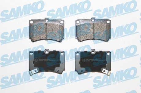 Колодки тормозные SAMKO 5SP366 (фото 1)