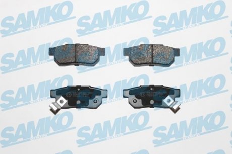 Гальмівні колодки, дискове гальмо (набір) SAMKO 5SP506