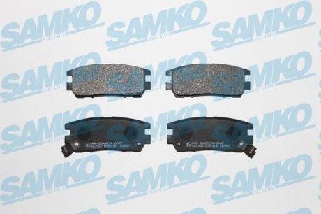Гальмівні колодки, дискове гальмо (набір) SAMKO 5SP518