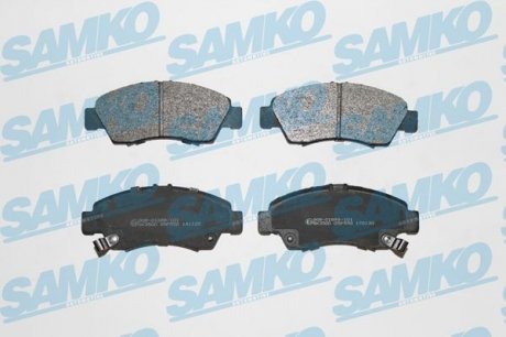 Колодки дискового тормоза SAMKO 5SP558 (фото 1)