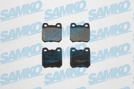 Колодки дискового тормоза SAMKO 5SP584 (фото 1)
