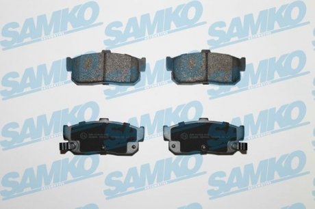 Гальмівні колодки, дискове гальмо (набір) SAMKO 5SP602